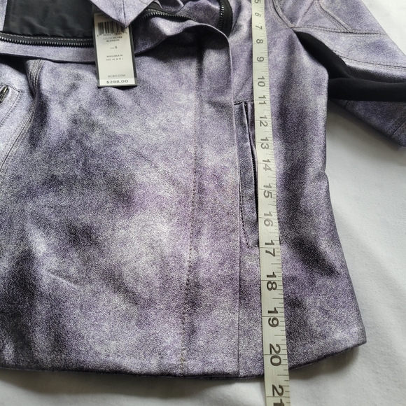 BCBGMAXAZRIA Women's Purple Jacket Size Small New - Picture 8 of 14